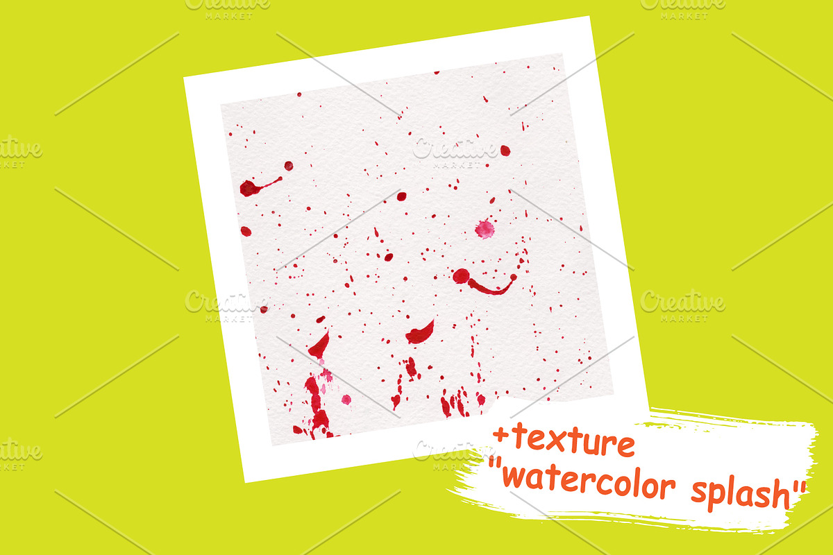 10 watercolor backgrounds. Summer, a Texture Graphic by Olgaart (Photo 5 of 5)