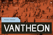 Vantheon Sans Serif Font