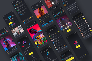 Social Media UI Kit For Figma