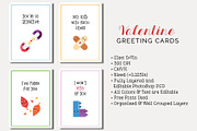 6 Valentine's Day Cards, a Card Template by Cyrah's Collection (Thumbnail 1 of 3)