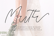 Emeria -Luxury Calligraphy Font, a Script Font by Fikryal Studio (Thumbnail 4 of 12)