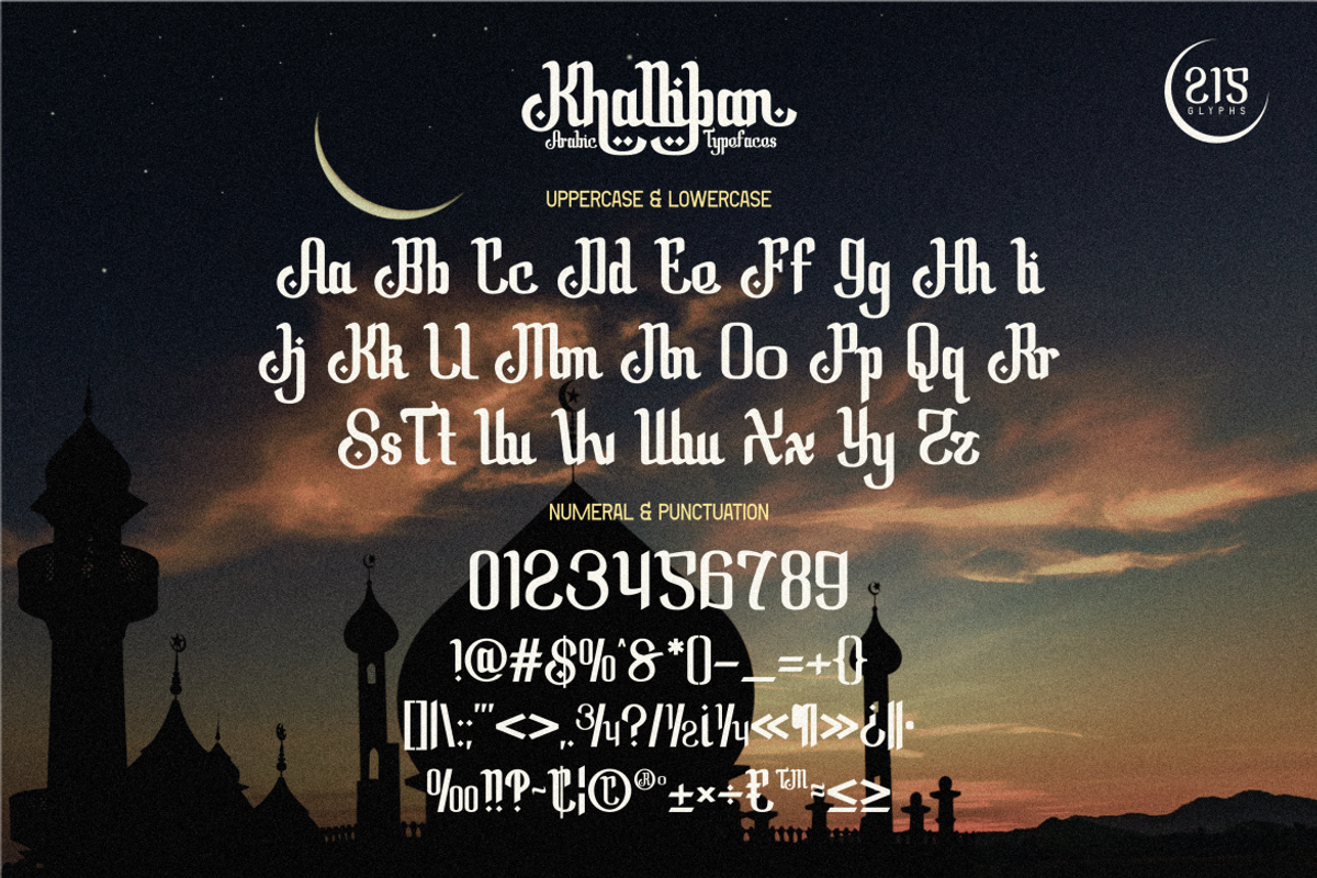 Khalliban - Arabic Typeface, a Handwritten Font by MaikoHatta (Photo 4 of 7)