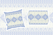 Light Blue Geometric pattern, a Pattern Graphic by ThaiByGaew (Thumbnail 5 of 5)