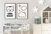 Good night cats, an Animal Illustration by cutelevindesign (Thumbnail 6 of 9)