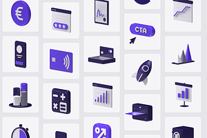 Feenancy 3D Icons