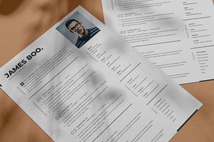 Resume CV Template 04