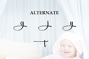 babycute | Script Font, a Handwritten Font by Scratchones (Thumbnail 8 of 9)