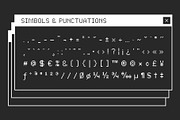 Pixidot mayhem, a Symbol Font by takoliko (Thumbnail 11 of 13)