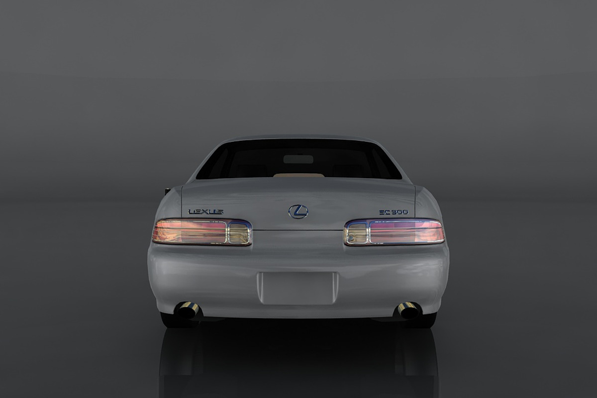 1997 Lexus SC300, a Cars & Vehicle 3D Model by valtriiu (Photo 6 of 12)