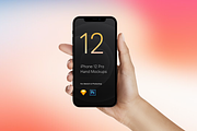 Hand Mockups iPhone 12 Pro, normal, an iPhone Mockup by Pierre Borodin (Thumbnail 8 of 8)