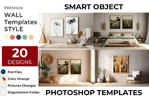 20 PREMIUM WALL ART BUNDLE