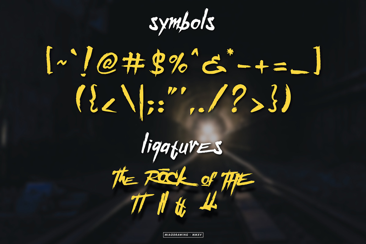 Steamfunk Typeface preview 4