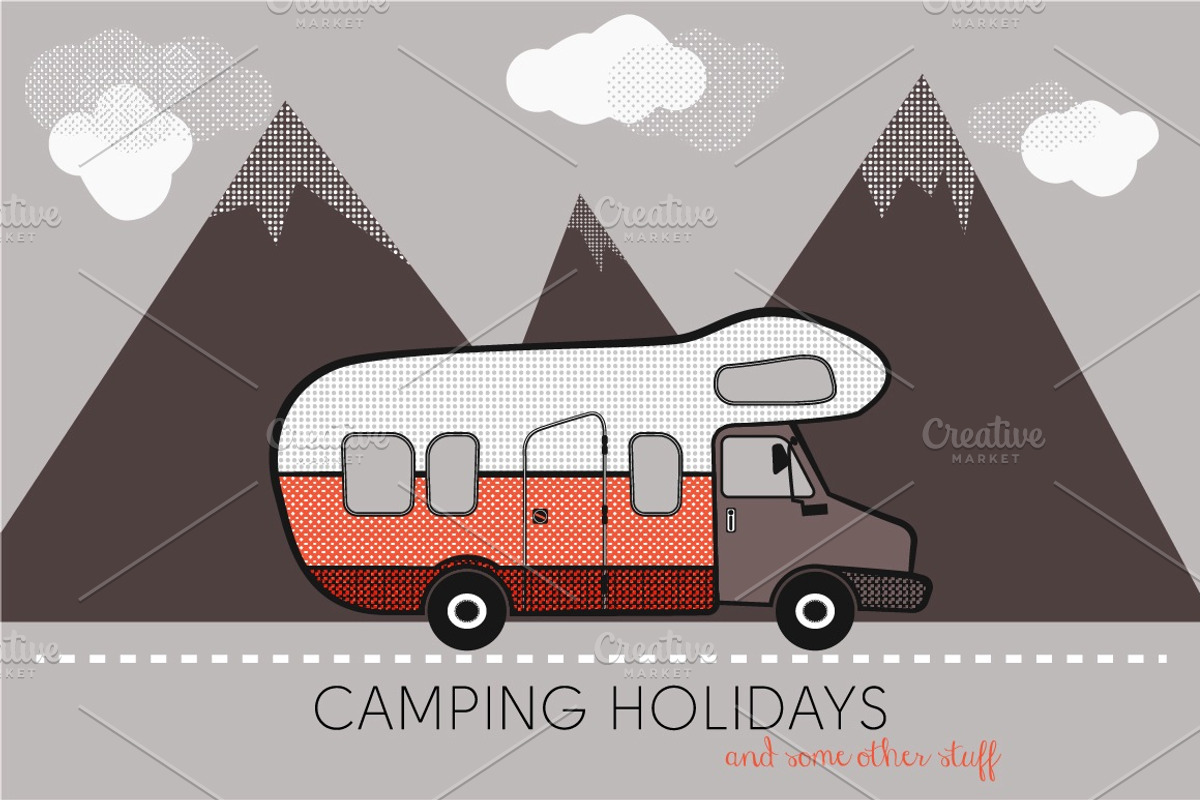 Camping Holidays..., an Illustration by chiara (Photo 1 of 5)