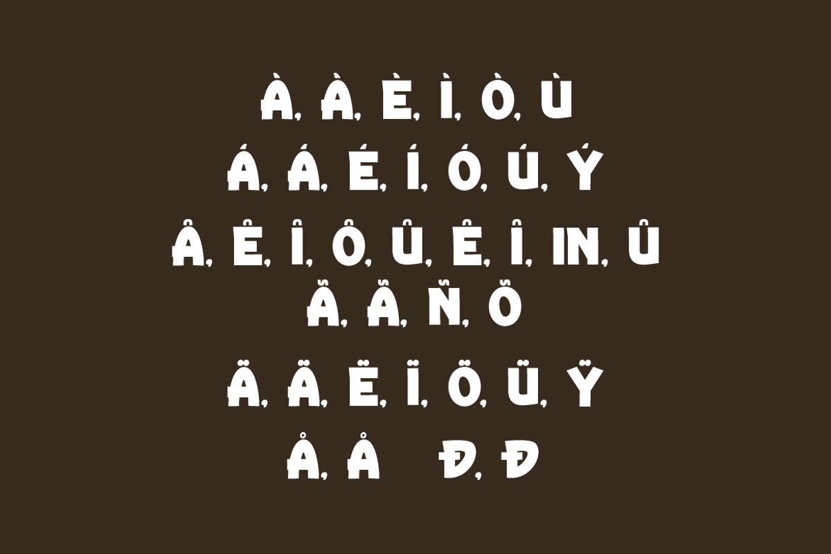 Cheko Khol - Coffee Shop Font, a Sans Serif Font by QR Design Studio (Photo 8 of 12)