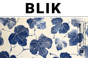 Blik Co. Organic Leaf Patterns