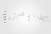 butterfly nature cycle, an Object Graphic by lawoel (Thumbnail 2 of 3)