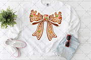 Gingerbread Coquette Bow Christmas, an Illustration by Craft Nest (Thumbnail 4 of 6)