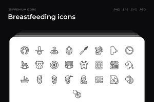 Breastfeeding Icons