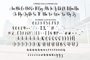 Outside | Script Font, a Handwritten Font by Scratchones (Thumbnail 7 of 9)