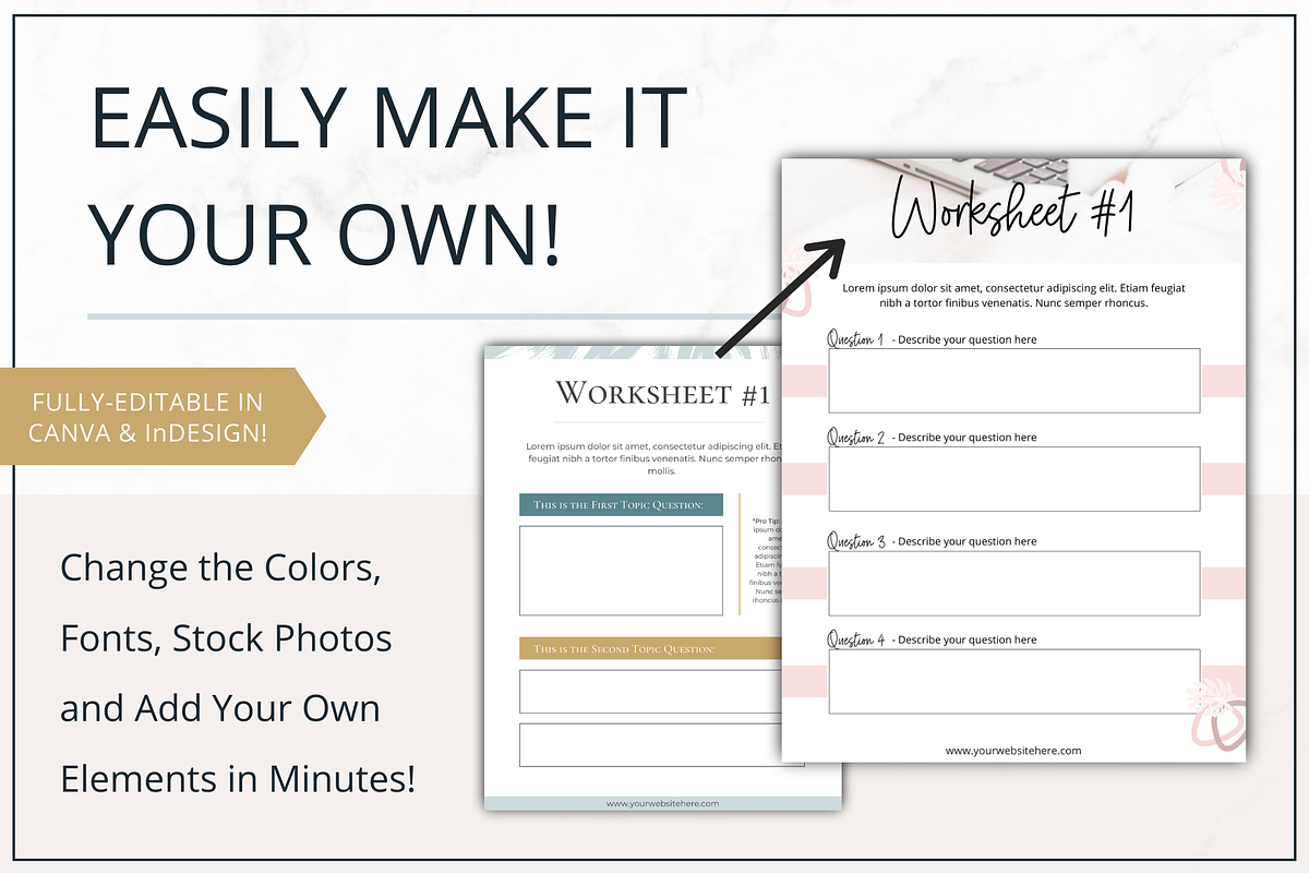 Lead Magnet Canva Nurtured Life, a Branding & Logo Template by Lady Boss Studio (Photo 10 of 10)