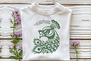 Smart Peacock Wearing Glasses Art, an Illustration by Pixels.Craft (Thumbnail 7 of 7)