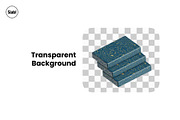 Dark Marble Abstract Shapes 3D Icon, an Object 3D Model by SLAB! Design (Thumbnail 3 of 4)