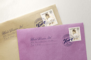 Stamp and Postage Stamp Mockup, a Books & Magazine Mockup by Artlogs x Modaldesain (Thumbnail 3 of 4)