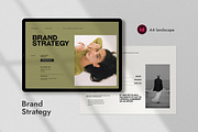 Brand Strategy Template, a Brochure Template by slidestock55 (Thumbnail 1 of 8)