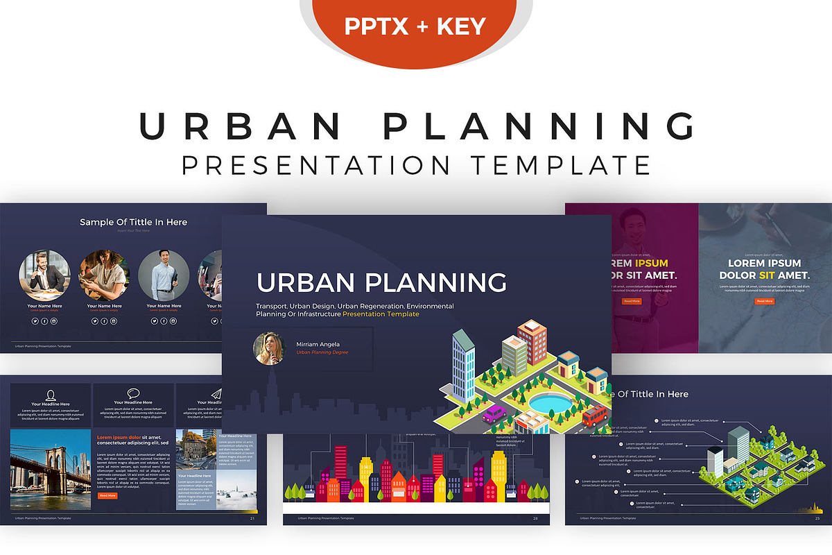 Urban Planning Presentation Template, a Presentation Template by Digitcase x Wealthwells (Photo 1 of 4)