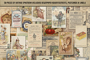 Vintage Ephemera - Grocery 1, an Object Graphic by Lucky Girl Creative (Thumbnail 2 of 4)