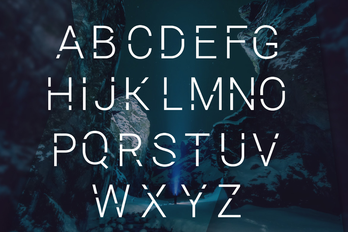 Minima One - Animated Font Photoshop, a Sans Serif Font by Brandspark (Photo 3 of 6)