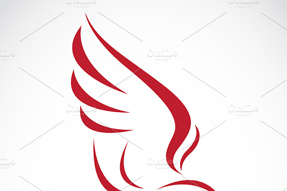 Vector Of An Eagle. Birds. Animals.