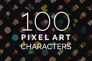 100 Pixel Art Characters - 2, an Icon by chewkotski (Thumbnail 1 of 6)