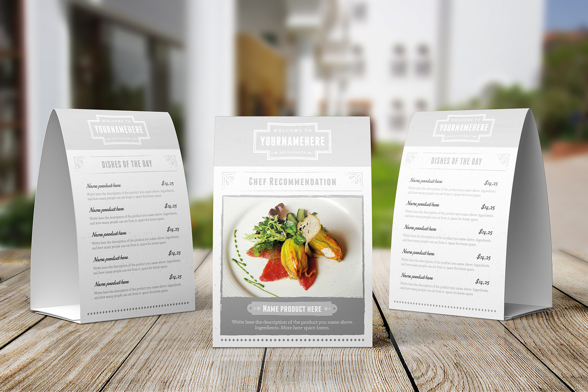 Classy Food Menu 4, a Brochure Template by Luuqas Design (Photo 9 of 10)