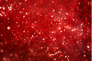 Festive Red glitter. Generate Ai, an Abstract Photo by Ylivdesign