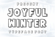Joyful Winter, a Font by Limited.studio (Thumbnail 1 of 6)
