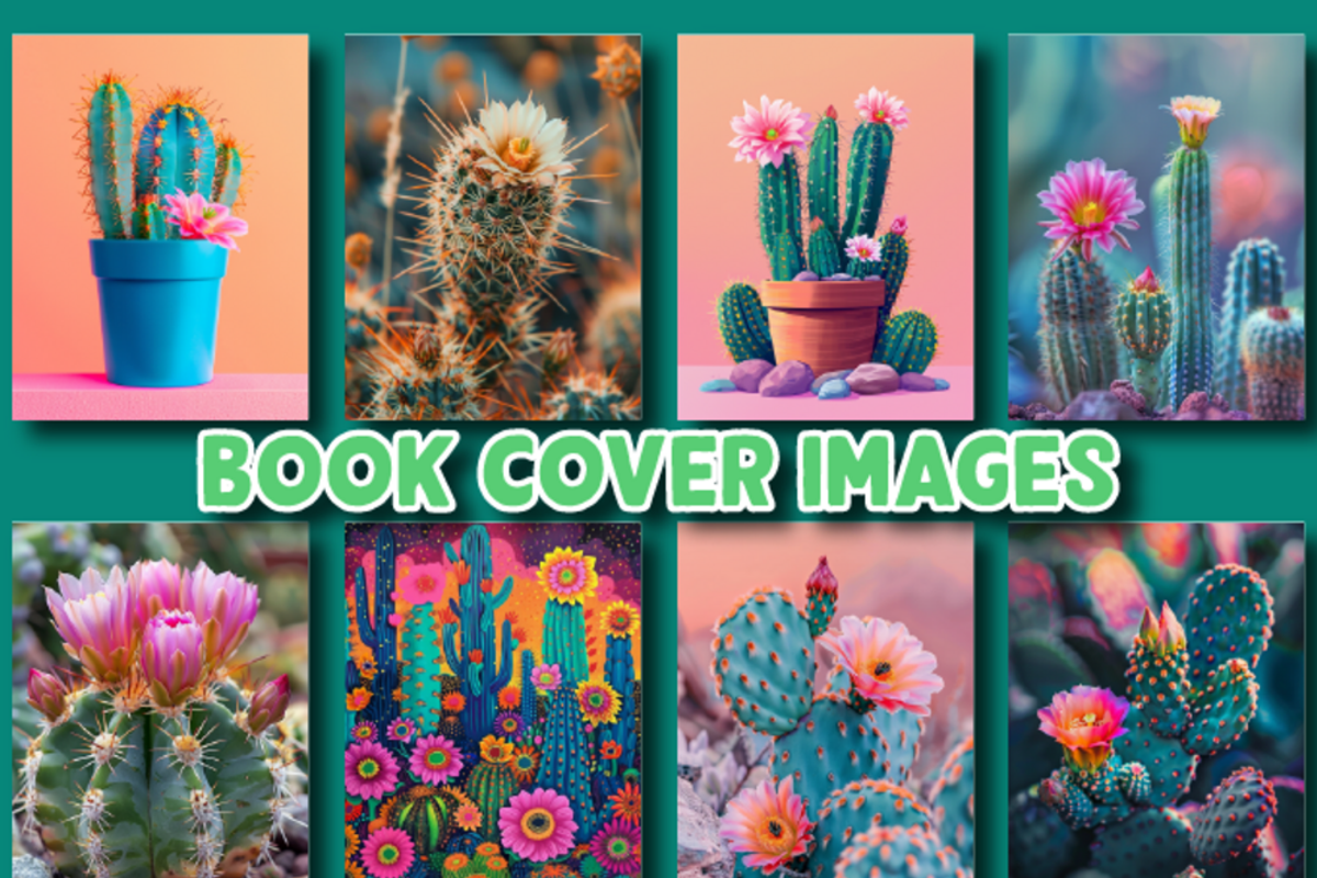 Cactus Coloring Pages for Adults, a Brochure Template by Design Station (Photo 2 of 4)