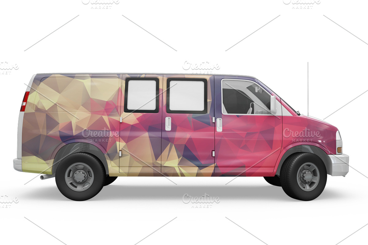 Van Mockup, a Mockup by PixelMockup (Photo 7 of 14)