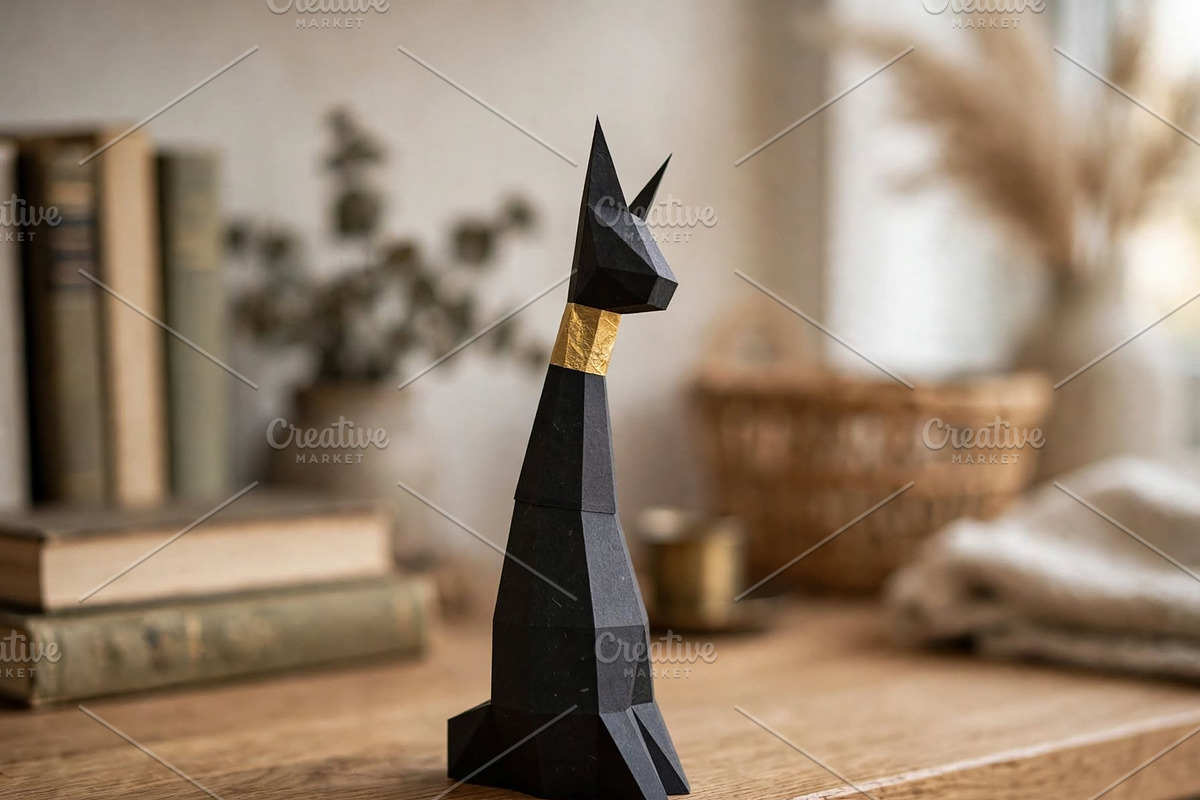 Cat favor - 3d papercraft, a Card Template by PAPER amaze (Photo 4 of 5)