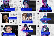 Procreate Brushes Whole Shop Bundle, a Brush Add-On by Selentaori Studio (Thumbnail 5 of 19)