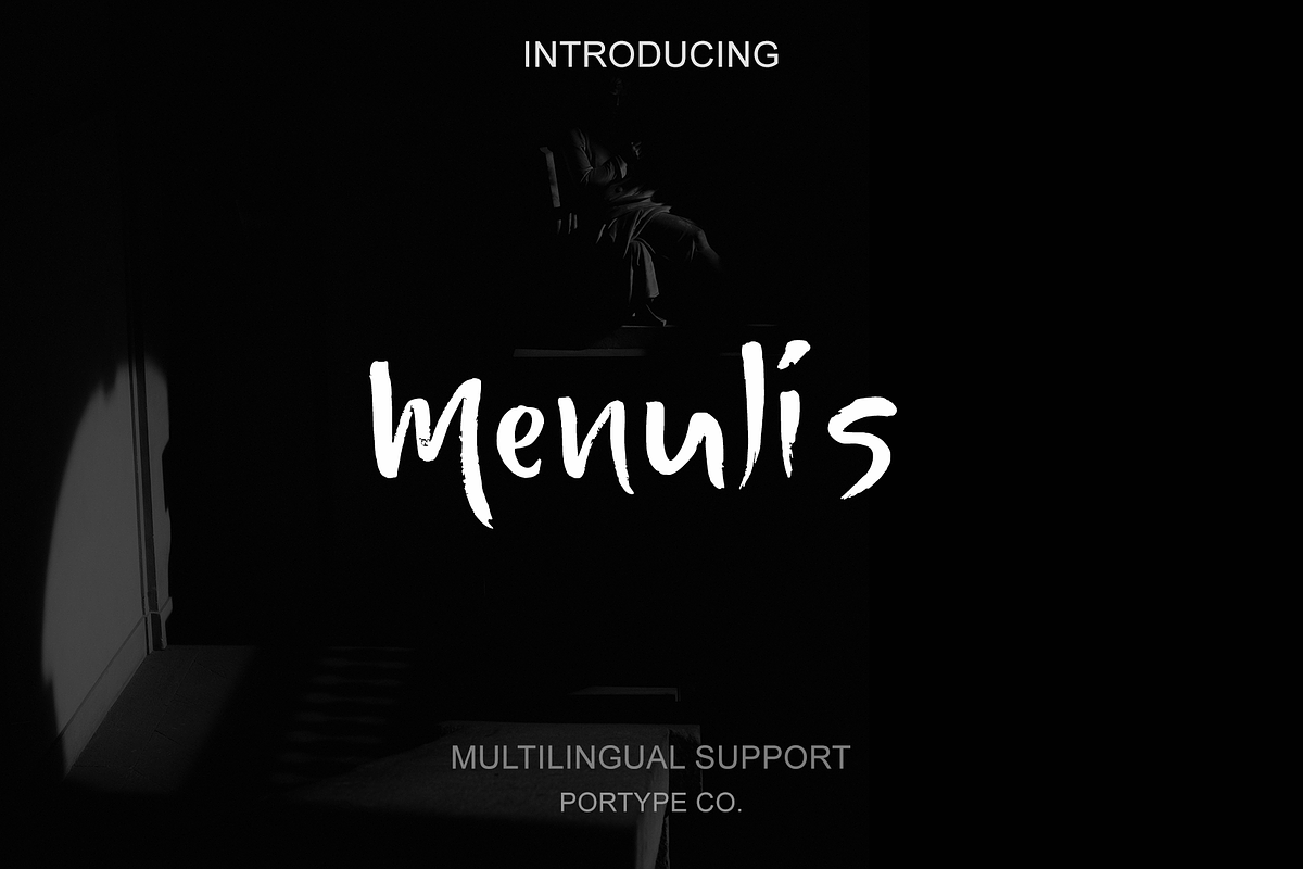 Menulis - handwritten font, a Sans Serif Font by portype (Photo 1 of 5)