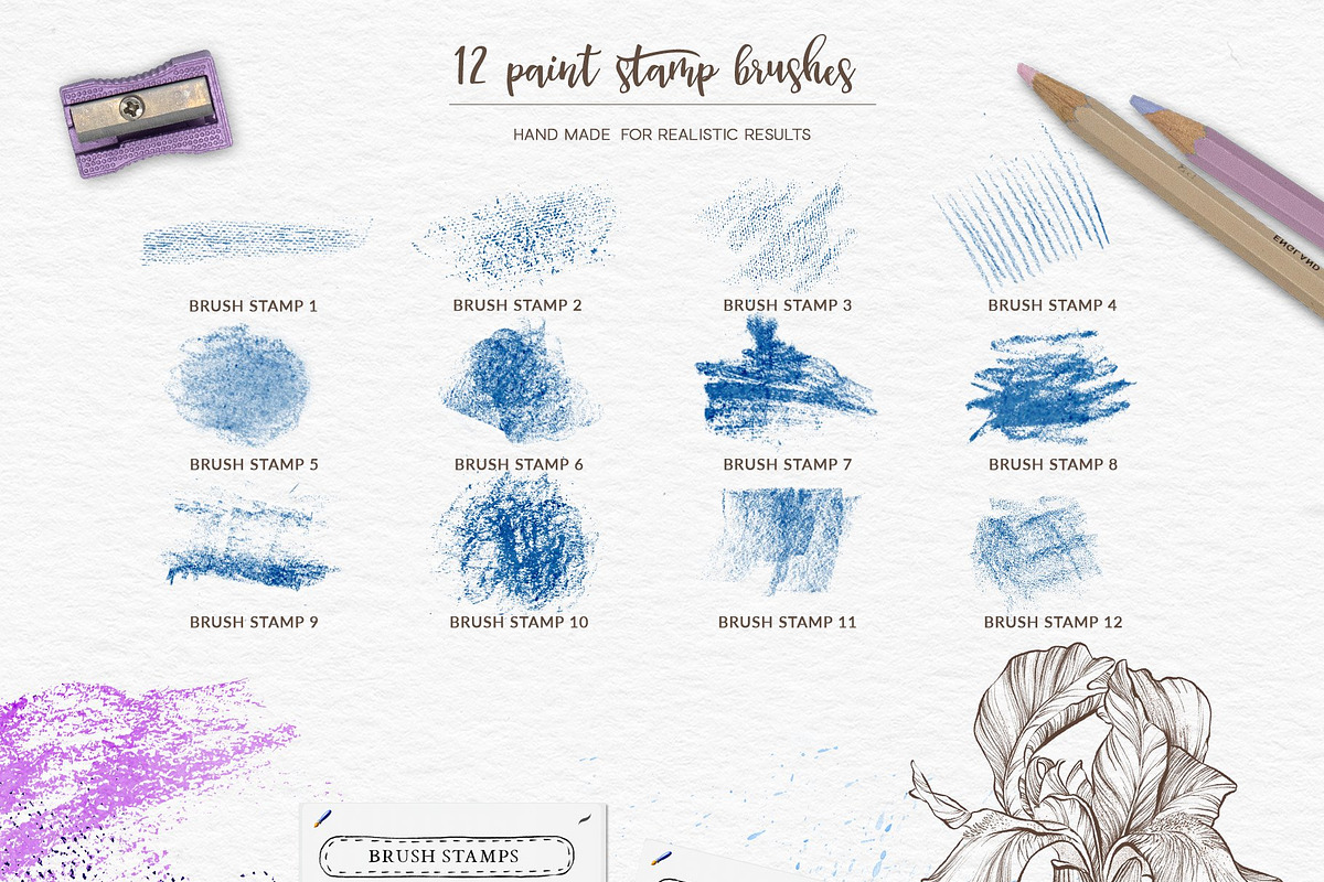 Drawing & Sketching Toolkit, a Brush Add-On by Pretty Little Lines (Photo 12 of 19)