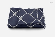 Fringed Blanket Mockup Set, a Product Mockup by creatsy4 (Thumbnail 4 of 8)