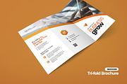 A4 Trifold Brochure Template, a Brochure Template by Creatiya Type (Thumbnail 1 of 4)
