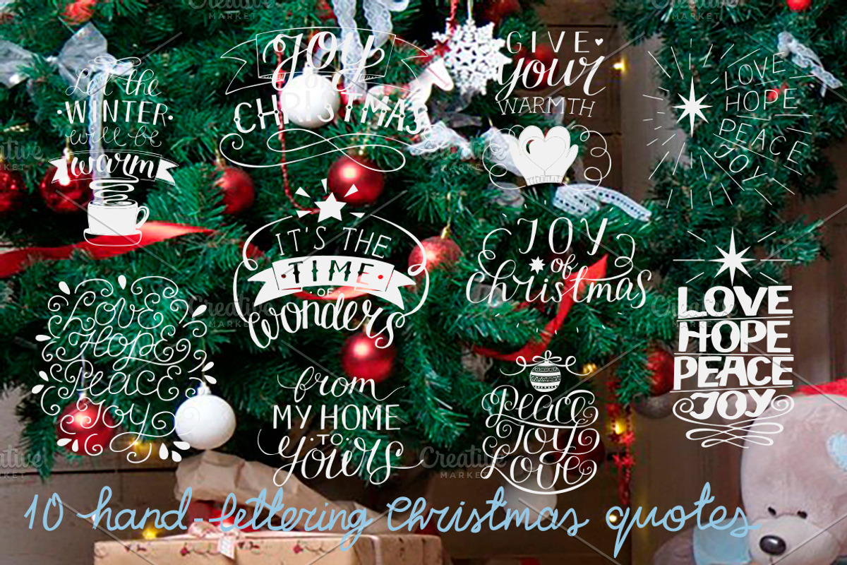JOY of CHRISTMAS set, an Illustration by Ola-la-la (Photo 6 of 12)