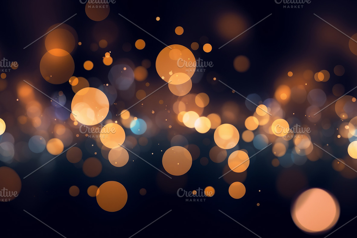 Bokeh lights. 46 images, an Abstract Photo by Handmadefont (Photo 5 of 11)