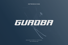 Guroba - Modern Sports Typeface