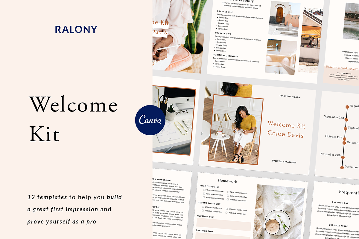 Service-Based Business Kit, a Presentation Template by Ralony (Photo 9 of 21)