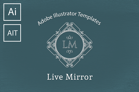 Mega Pack of 27 Mirror Templates preview 5