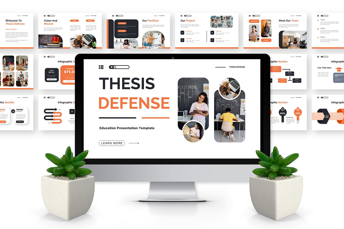 Thesis Defense - Education GSL, a Presentation Template by Deepslide Studio (Photo 2 of 6)